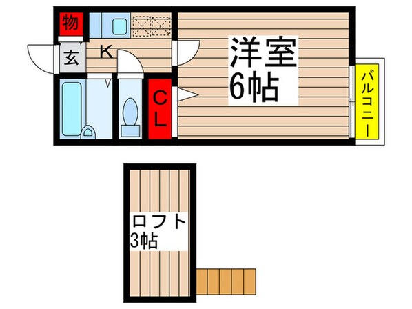 アイビーハイツの物件間取画像